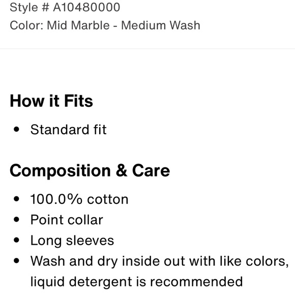 Leviβs Plus Size Denim Dress Snap Up NWT Size 2X - Picture 14 of 14